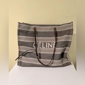 Celine Canvas tote bag with dust bag